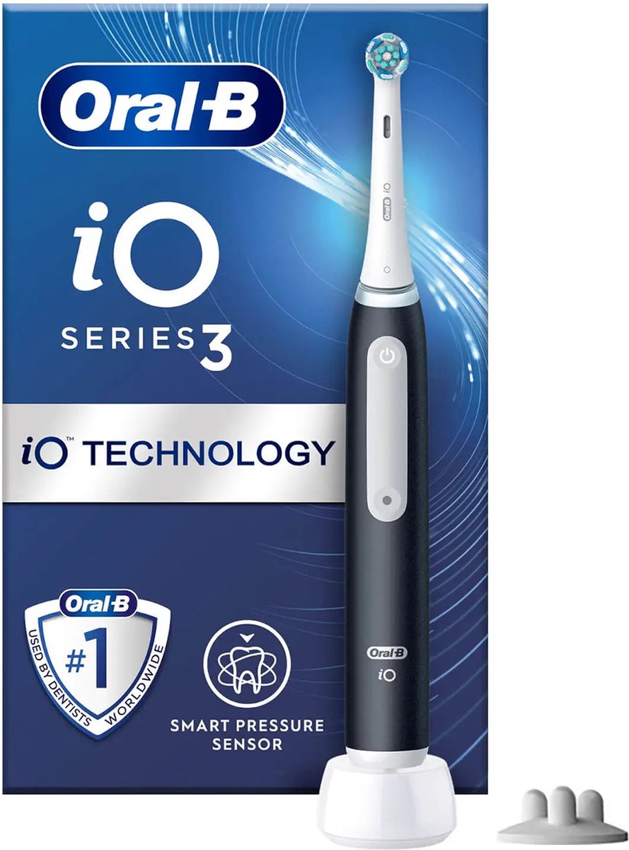 Oral-B iO 3S Elektrische Tandenborstel Zwart