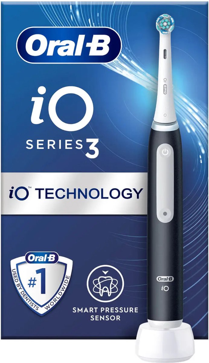Oral-B iO 3S Elektrische Tandenborstel Zwart