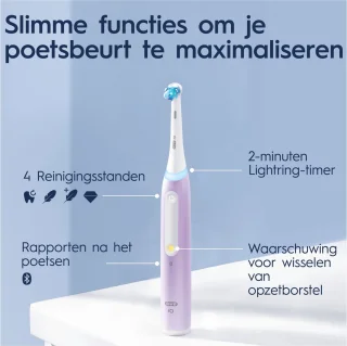 Oral-B iO 4N Elektrische Tandenborstel Lavendel