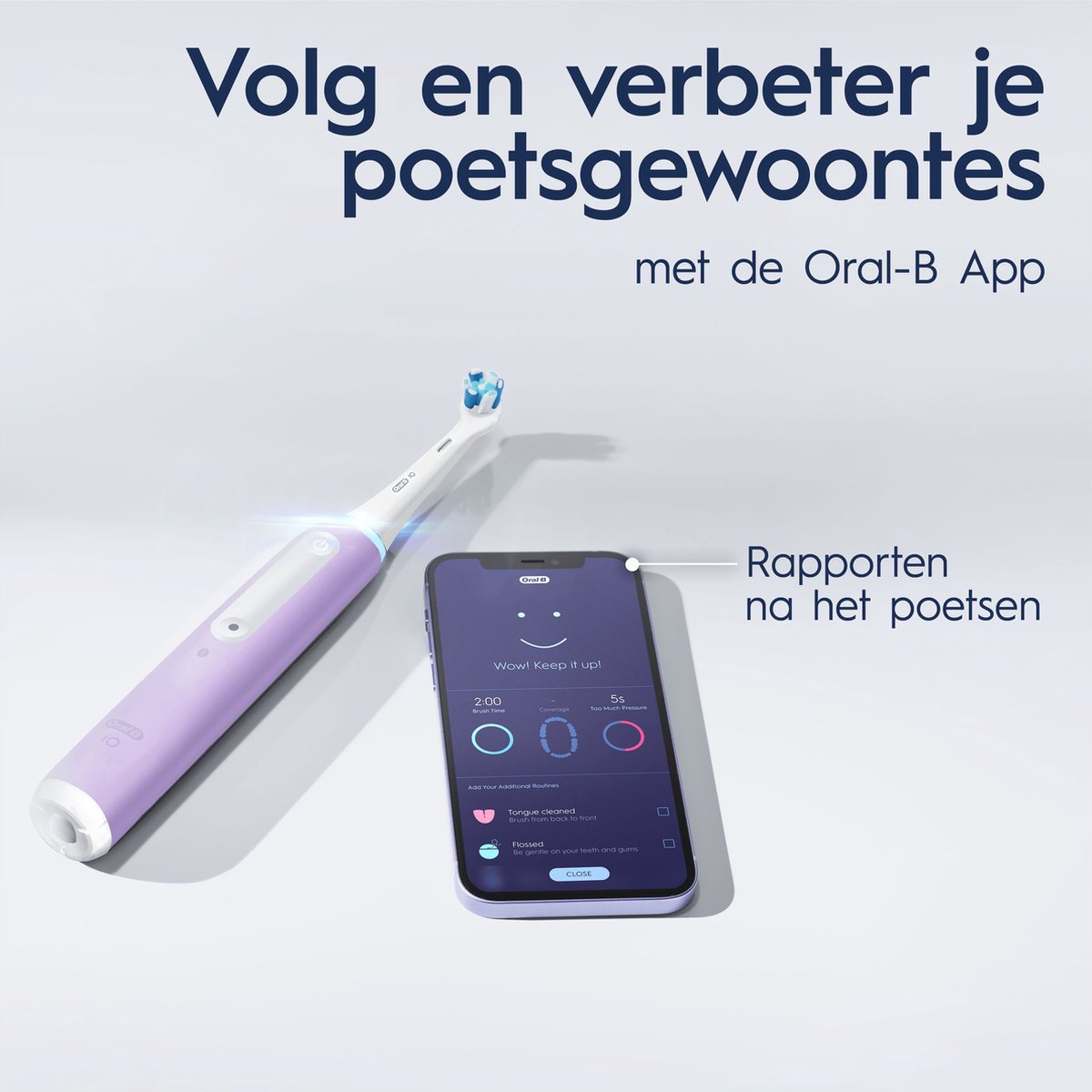 Oral-B iO 4N Elektrische Tandenborstel Lavendel