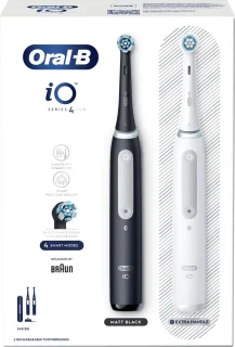 Oral-B iO 4N Elektrische Tandenborstel Zwart Wit Braun