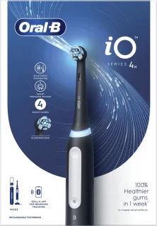 Oral-B iO 4N Zwart Elektrische Tandenborstel Braun