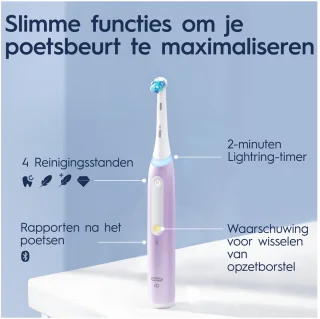 Oral-B iO 4S Lavendel Elektrische Tandenborstel