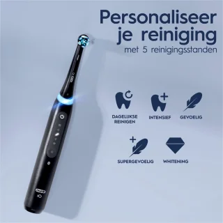 Oral-B iO 5 Elektrische Tandenborstel Black & White
