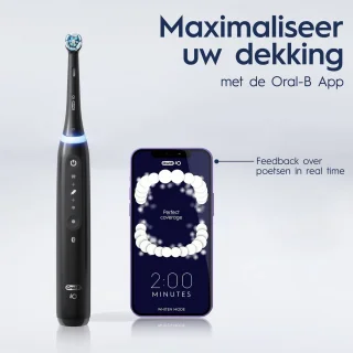 Oral-B iO 5 Elektrische Tandenborstel Black & White
