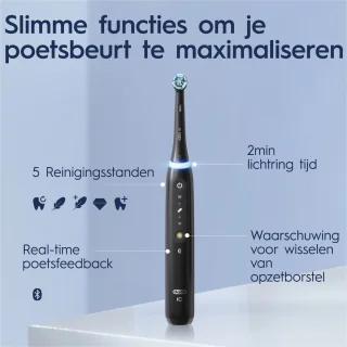 Oral-B iO 5 Elektrische Tandenborstel Black & White