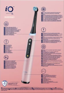 Oral-B iO 5N Elektrische Tandenborstel Roze