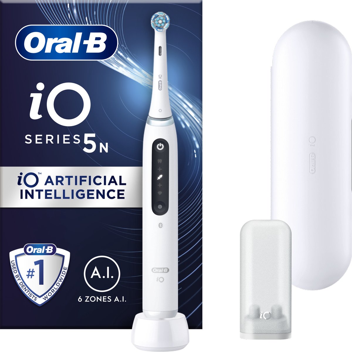 Oral-B iO 5N Elektrische Tandenborstel Wit