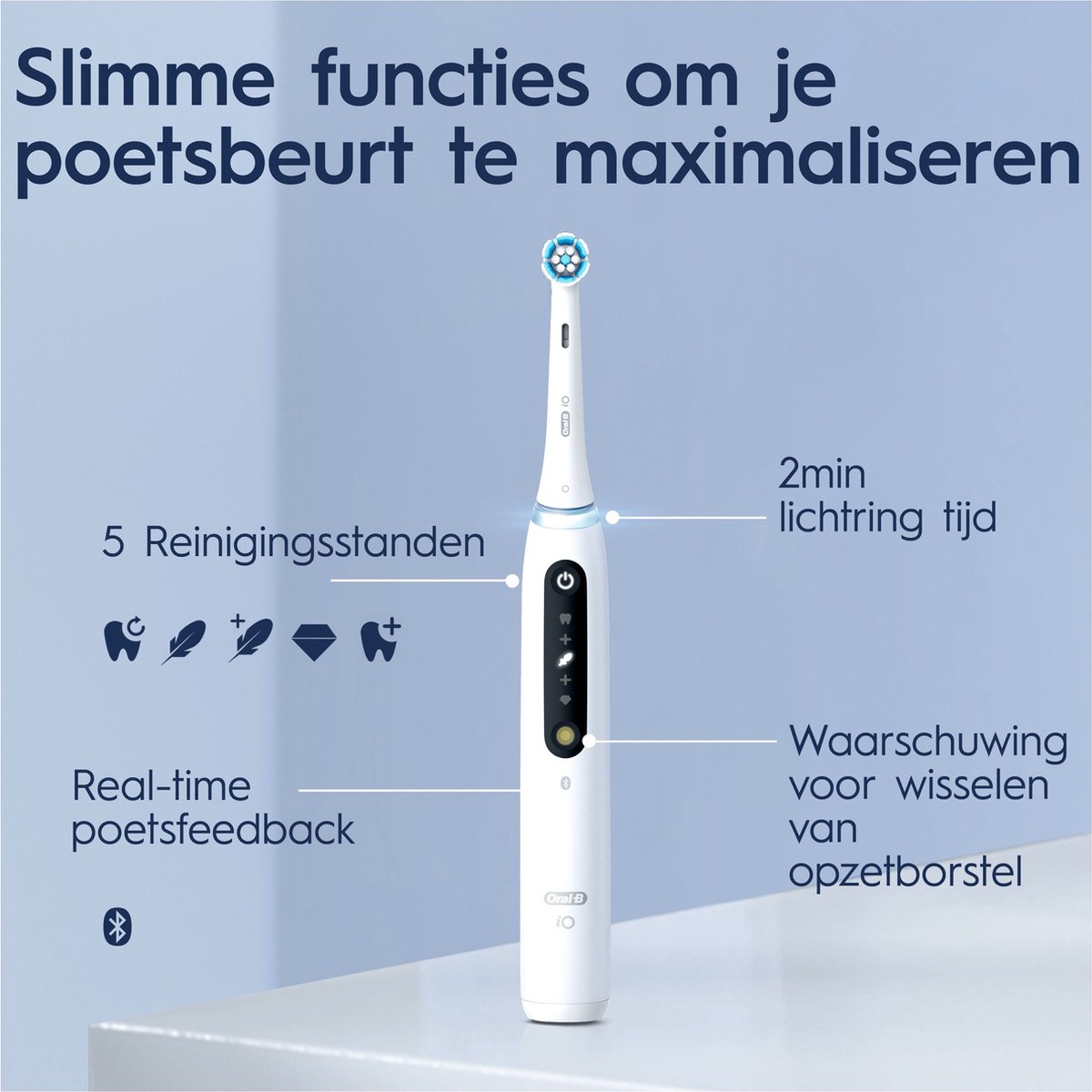 Oral-B iO 5N Elektrische Tandenborstel Wit