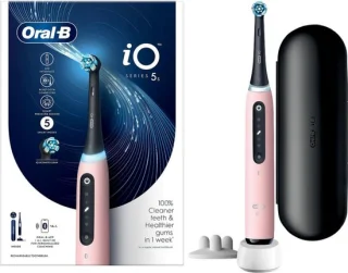 Oral-B iO 5S elektrische tandenborstel Roze