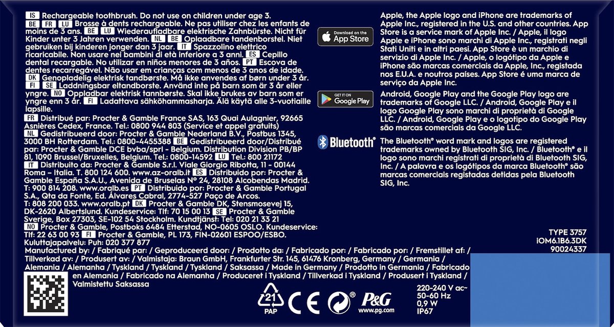 Oral-B iO 6 elektrische tandenborstel