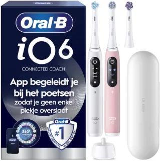 Oral-B iO 6 Duo — slimme reiniging voor dagelijks professioneel resultaat