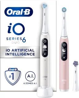 Oral-B iO 6 Elektrische Tandenborstel Wit/Roze