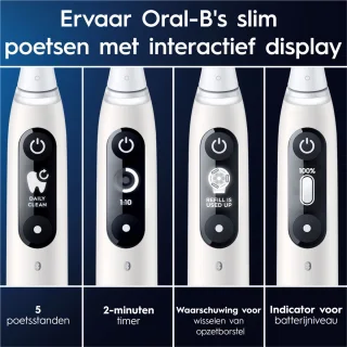 Oral-B iO 6 Elektrische Tandenborstel Wit/Roze