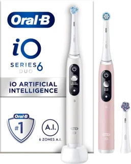 Oral-B iO 6 Elektrische Tandenborstel Wit/Roze