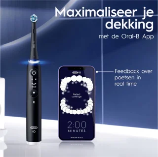 Oral-B iO 6 Elektrische Tandenborstel Zwart/Roze