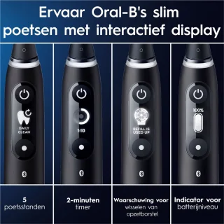 Oral-B iO 6 Elektrische Tandenborstel Zwart/Roze