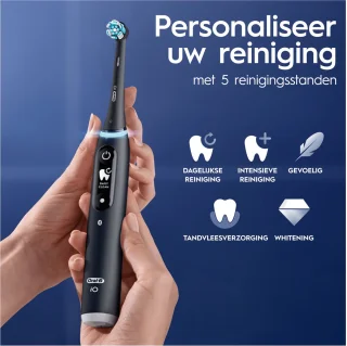 Oral-B iO 6 Elektrische Tandenborstel Zwart/Roze