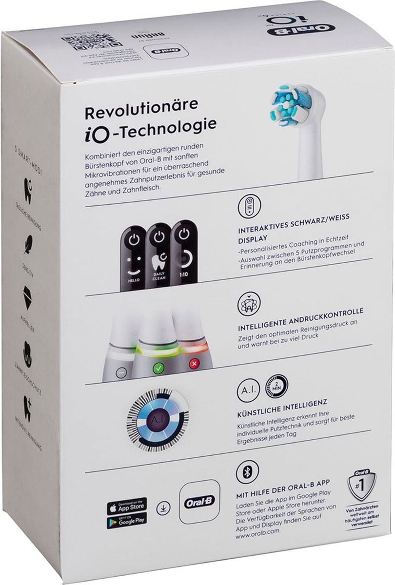 Oral-B iO 6N Elektrische Tandenborstel Grijs