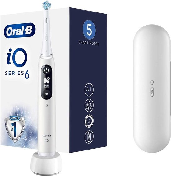 Oral-B iO 6N Elektrische Tandenborstel Wit