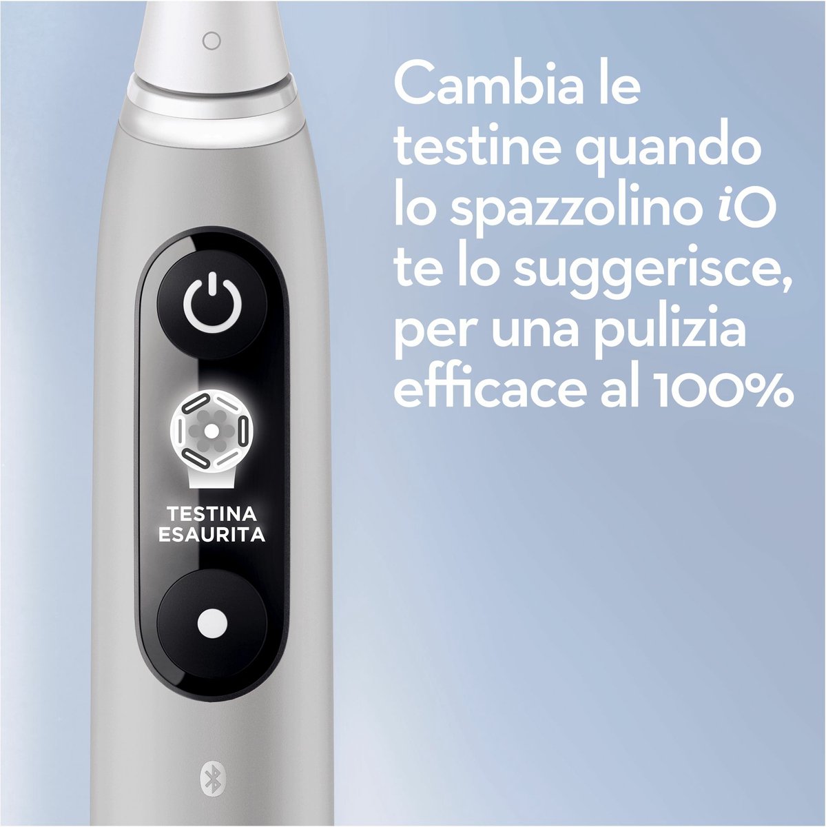 Oral-B iO 6S Elektrische Tandenborstel Grijs Wit