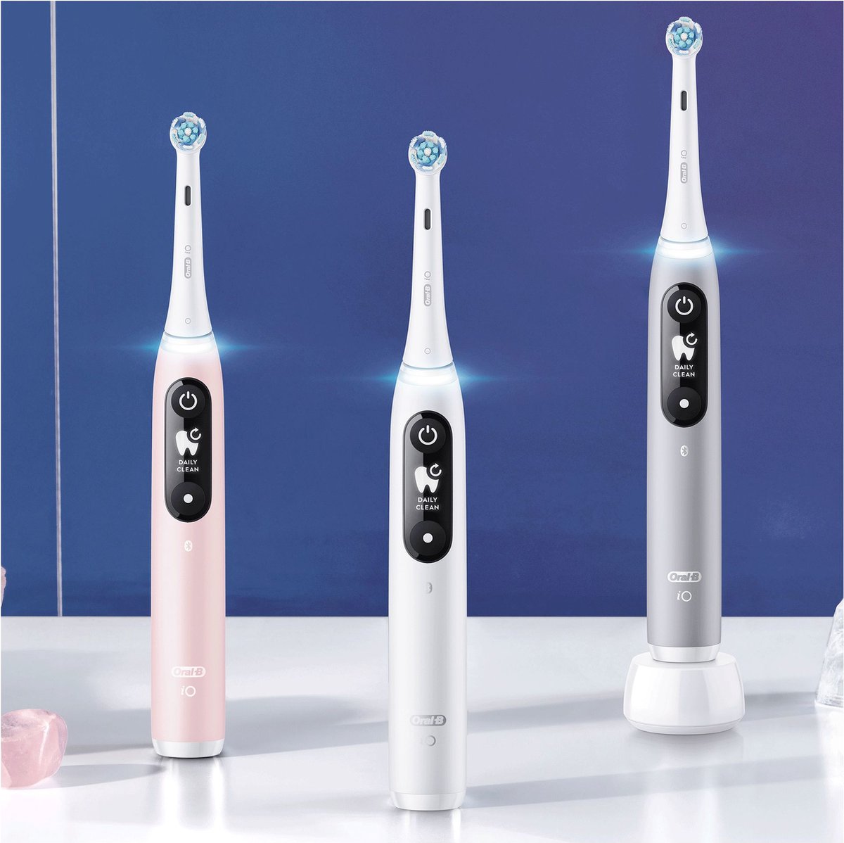 Oral-B iO 6S Elektrische Tandenborstel Grijs Wit