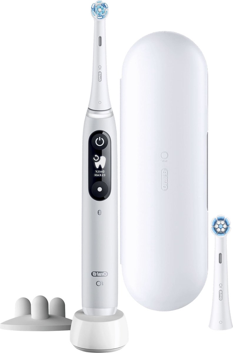 Oral-B iO 6S Elektrische Tandenborstel Grijs Wit