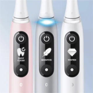 Oral-B iO 6S Elektrische Tandenborstel Grijs Wit