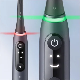 Oral-B iO 7 Duo Zwart Wit Elektrische Tandenborstels
