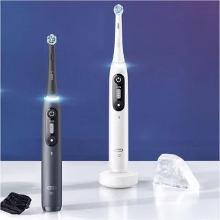 Oral-B iO 7 Duo Zwart Wit Elektrische Tandenborstels