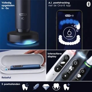 Oral-B iO 7N Elektrische Tandenborstel Blauw