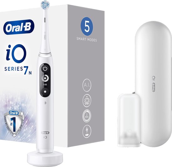 Oral-B iO 7n Elektrische Tandenborstel Wit