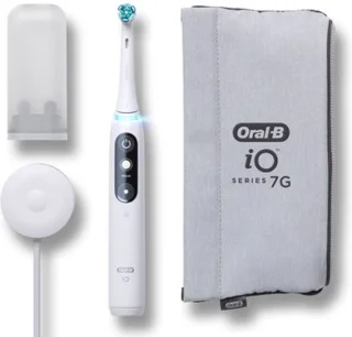 Oral-B iO 7W Elektrische Tandenborstel Wit Braun