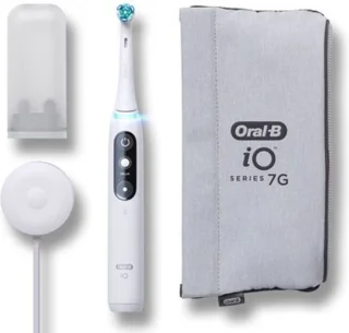 Oral-B iO 7W Elektrische Tandenborstel Wit Braun