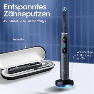 Oral-B iO 8 Plus Edition Elektrische Tandenborstel Zwart