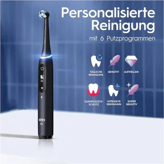 Oral-B iO 8 Plus Edition Elektrische Tandenborstel Zwart