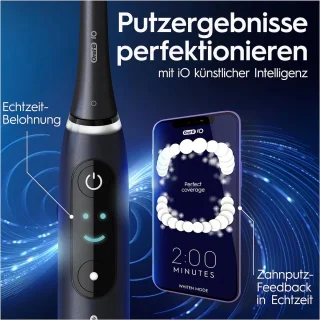Oral-B iO 8 Plus Edition Elektrische Tandenborstel Zwart