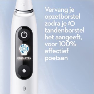 Oral-B iO 8 Plus Elektrische Tandenborstel Wit