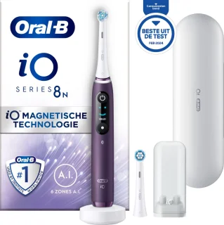 Oral-B iO 8N elektrische tandenborstel Violet