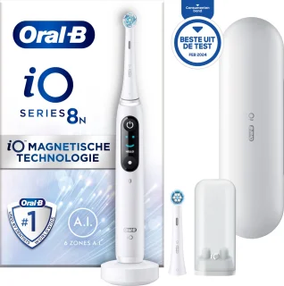 Oral-B iO 8N Elektrische Tandenborstel Wit