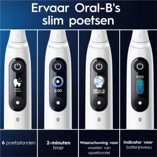 Oral-B iO 8N Elektrische Tandenborstel Wit