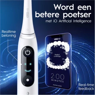 Oral-B iO 8N Elektrische Tandenborstel Wit
