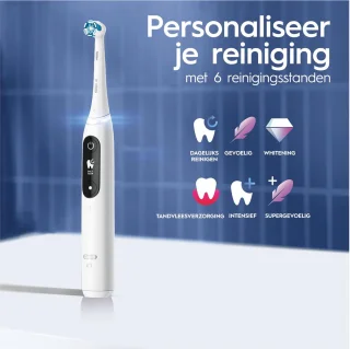 Oral-B iO 8N Elektrische Tandenborstel Wit