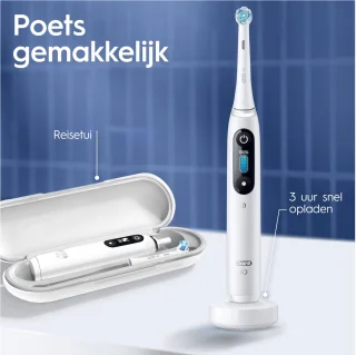 Oral-B iO 8N Elektrische Tandenborstel Wit