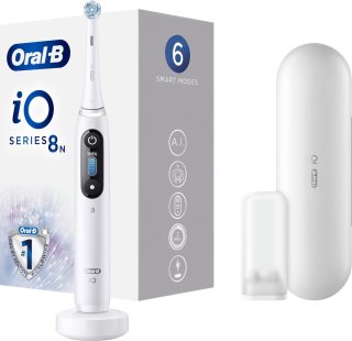 Oral-B iO 8n Elektrische Tandenborstel Wit