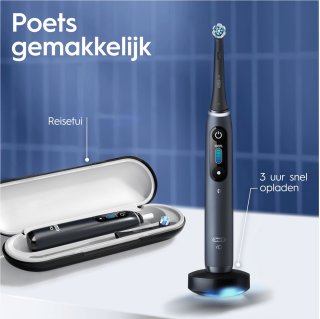 Oral-B iO 8N Elektrische Tandenborstel Zwart