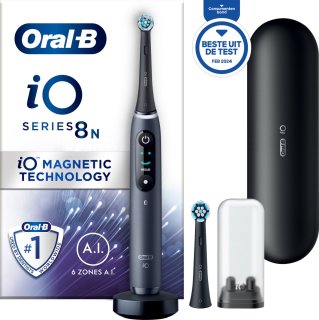Oral-B iO 8N Elektrische Tandenborstel Zwart
