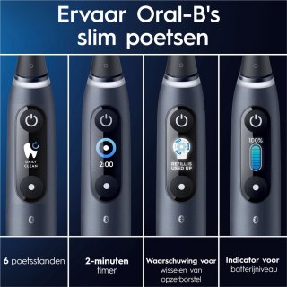 Oral-B iO 8N Elektrische Tandenborstel Zwart