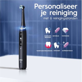 Oral-B iO 8N Elektrische Tandenborstel Zwart