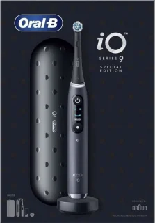 Oral-B iO 9 Zwarte Elektrische Tandenborstel Set